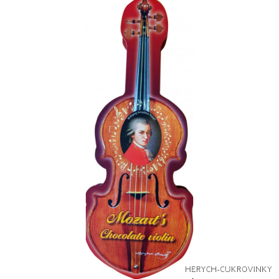 Čokoládové housle Mozart 200g