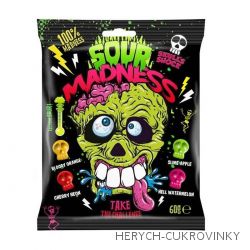 Madness sour černé 60g