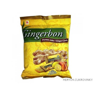 Gingerbon med/citron 125g