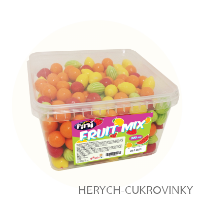 Žvýkačky ovoce mix volné / 300Ks balení