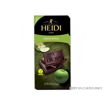 Heidi Dark Green Apple 80g