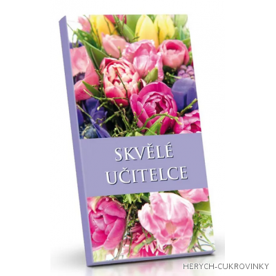 Čokoláda Skvělé učitelce 50g