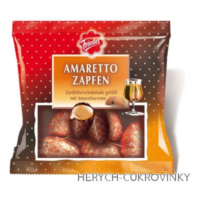 Freidel čok. šišky plněné ammaretto 100g