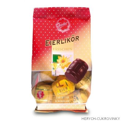 Freidel čok. soudky plněné vaječným likérem 125g