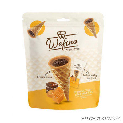 Wafino kornoutky karamel sáč. 100g