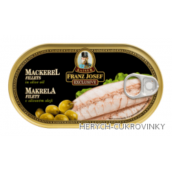 FJK Makrela filety v olivovém oleji 170 g