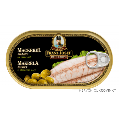 FJK Makrela filety v olivovém oleji 170 g