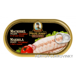 FJK Makrela filety Salamina v oleji a tomatě 170 g