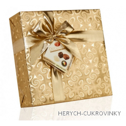 Delafaille gold pralinky čtverec 400g