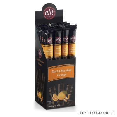 Elit čok. tyč. pomeranč 36g