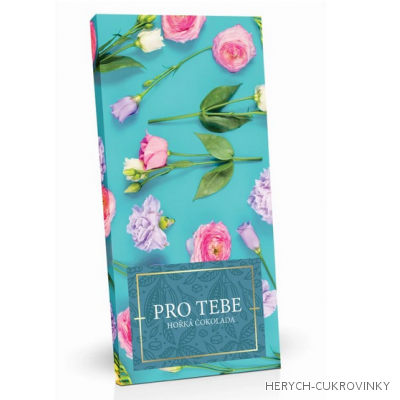 Hoř. čok. 100g - Pro Tebe růže