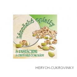 Lázeňské oplatky s pístáciemi 160g