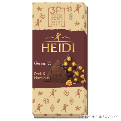 Heidi Grand´Or oříšk. čokoláda dark 100g