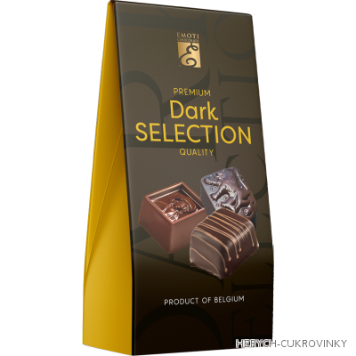 Emoti pralinky černé 48g