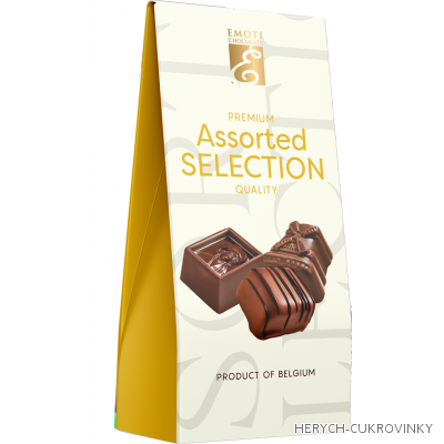 Emoti pralinky bílé 48g