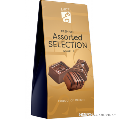 Emoti pralinky zlaté 48g