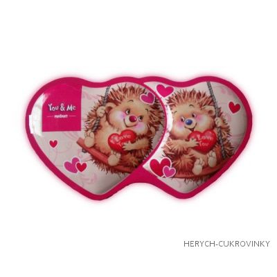 Dvojsrdce ježci You and Me plech 210g