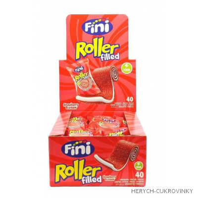 Fini roller filled jahoda 20g / 18 Ks