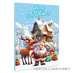 Adventní kalendář Zimní krajina 50g