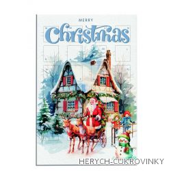 Adventní kalendář Santa se soby 50g