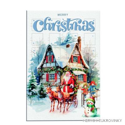 Adventní kalendář Vesnička 50g