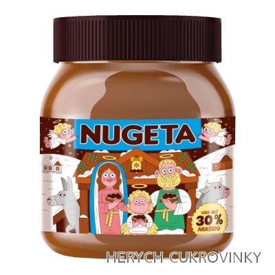 Nugeta pomazánka sklo 400g