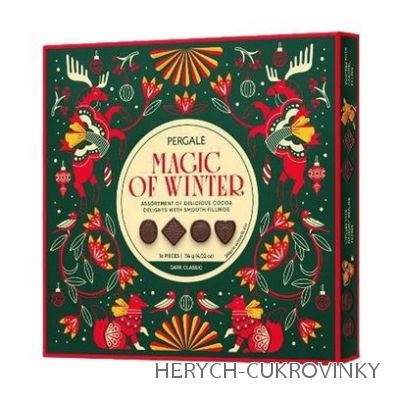 Pergale Winter pralinky ml. čok. 114g