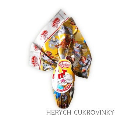 Vajíčko velké s překvapením v celofánu 50g