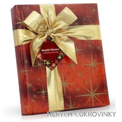Delafaile červený dárkový box 110g