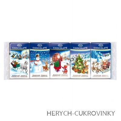 Vánoční čokoládky mini Only 5x15g