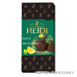 Heidi Dark Lemon + Mint 80g