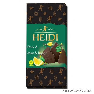 Heidi Dark Lemon + Mint 80g