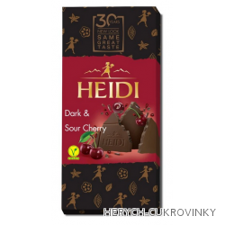 Heidi Dark Sour Cherry 80g