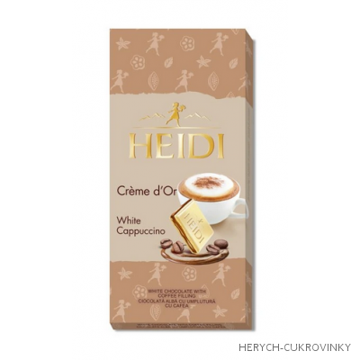 Heidi Creme dOr White Cappuccino 90g