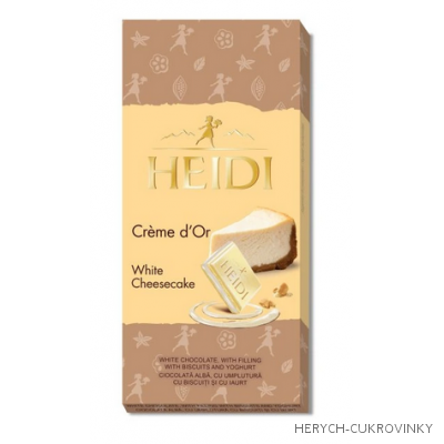 Heidi Creme dOr White Cheesecake 90g