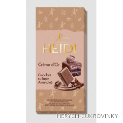Heidi Creme dOr Ciocolata cu lapte Amandina 90g
