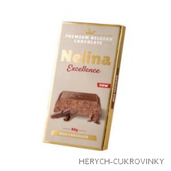 Nelina Excellence mléčná čokoláda 80g