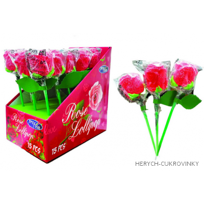 Růže želé líz. 38g / 15ks