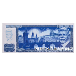 Bankovka Milion kčs Pavel - čokoláda mléčná 60g