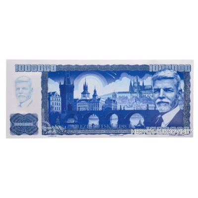 Bankovka Milion kčs Pavel - čokoláda mléčná 60g