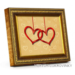 Delaf. praline srdce 110g