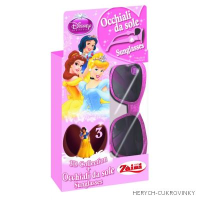 Princezny sluneční brýle + 3 pack vajíček 60g