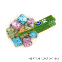 MT velik. čok. síťka zajíčci 80g