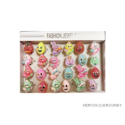 Prstýnek svítící Velikonoce blištivé