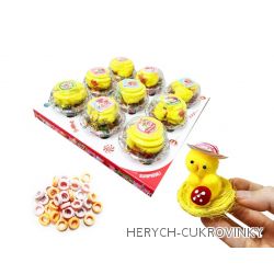 Kuře v ošatce box s dražé 50g / 9 Ks