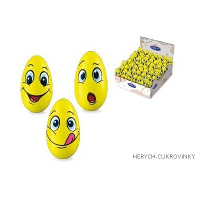 Figaro vajíčko Smajlíci 10,5g v boxu /90Ks