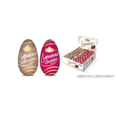 Figaro likérové vajíčka cappuccino a cherry 27,5g v boxu / 90Ks
