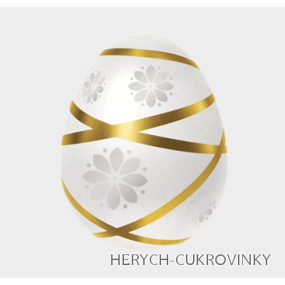 Vajíčko čokoládové duté abstraktní 22g / 35 Ks