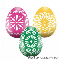 Vajíčko malované duté poch. 20g / 35 Ks