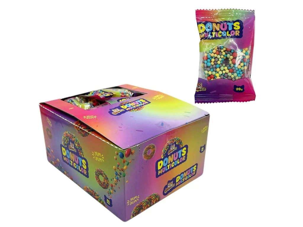 JF Donut multicolor 20g / 36 ks